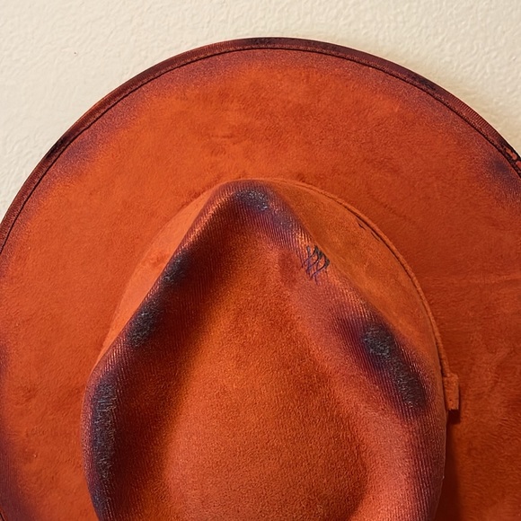 Daugherty Designs NWOT Hand Burned Hat - Picture 3 of 9